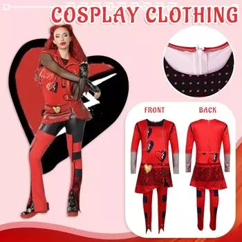 Красные цельные колготки костюм на Хэллоуин сценическая одежда для выступлений 130 красный