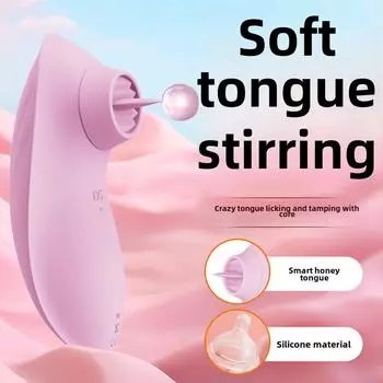 Красные губы облизывающий язык мягкий язычок дразнит женский носимый волшебный язычок джемпер массажер точки G взрослые эротические товары Red Lip Tongue Licker