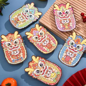 Красные конверты к китайскому году, Хун Бао, милые мультяшные традиционные конверты с деньгами для Фестиваля Style A