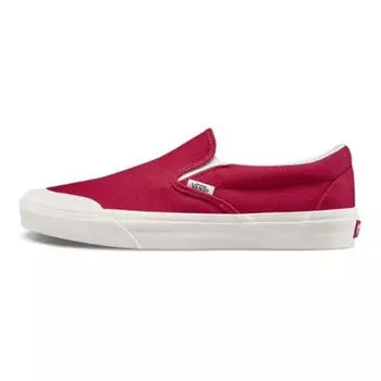 Красные кроссовки унисекс Vans Classic Slip-On 138 Tango VN0A3TKBFTZ