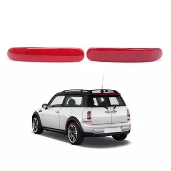 Красные линзы для задних противотуманных фар, отражатели бампера, накладки 275466503 для Mini Cooper Clubman R55 2008-2014 гг. right