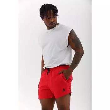 Красные мужские шорты для плавания Adrian