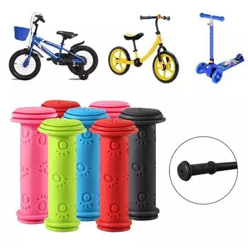 Красные ручки резиновые черные детские велосипеды прочные розовый