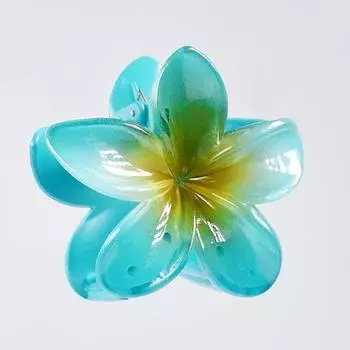 Красные заколки для волос с цветами для женщин, модные милые крабики для волос, зажимы-крабы, заколки-баретт, женские гавайские головные уборы, аксессуары для волос для девочек