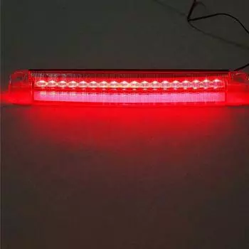 Красный 18 светодиодный автомобильный задний фонарь третий высококачественный стоп-сигнал водонепроницаемый фонарь заднего хода