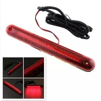 Красный 24 светодиодный автомобильный стоп-сигнал с высоким креплением, задний третий 3-й стоп-сигнал, лобовое стекло