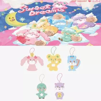 Красный бархат X Knotted Sweet Dreams POP-UP Store Мини плюшевый брелок IRENE