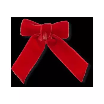 Красный бархатный бант Crocs Gibbitz 10013834 shuffle/one sizefree