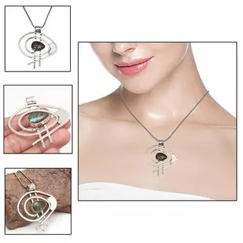 Красный друзовый драгоценный камень унисекс женский подарок для нее серебряный ювелирный кулон 2.25