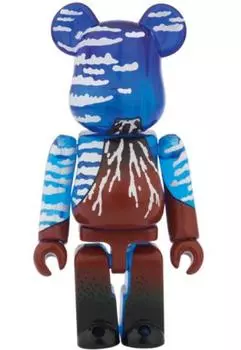Красный Фудзи Bearbrick Кацусика Хокусай Виды Фудзи Ясный солнечный ветер Большой музей выставок Тридцать шесть гор. 100% укиё-э Эдо-Токио BE@RBRICK