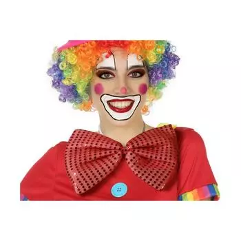 Красный галстук-бабочка 27 см.