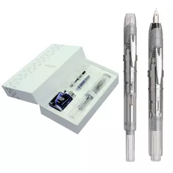 красный и белый новая спецификация Платиновый фонтан фонтан Curidas Christmas limited призма средняя точка M (Реальный случай) ручка, ручка-писчая, пакет,