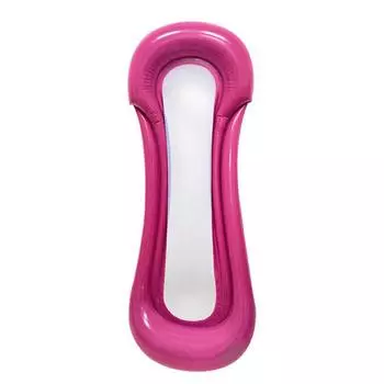 Красный поплавок-кровать с сеткой, плавающий коврик для бассейна с аэрацией, удобный для переноски, отдых на пляже, необходимые игрушки для бассейна