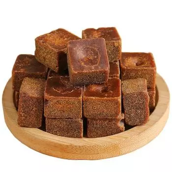 Красный сахар-сырец Xiaobai 250 г Кусочки красного сахара, изготовленные вручную по старинному методу из сока сахарного тростника провинции Юньнань Красный сахар-сырец 250 г - -