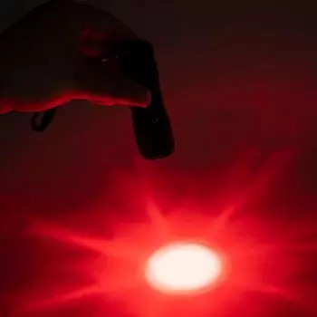 Красный светодиодный фонарик для инфракрасной визуализации вен 625 Нм Красный свет 9 светодиодный фонарик для поиска вен