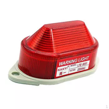 Красный светодиодный мигающий стробоскопический сигнальный светильник Beon, пыле- и водонепроницаемая лампа