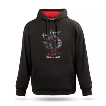 Красный свитшот с принтом Sailing Design, Толстовка с принтом Sailing, Толстовка с карманом кенгуру, Толстовка унисекс с принтом Sailor, Tarrzzcom