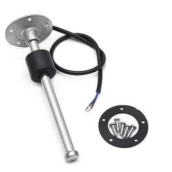 Красный указатель уровня топлива с подсветкой 52 мм с датчиком уровня топлива 125 мм 175 мм 225 мм 275 мм 0-190 Ом индикатор уровня масляного бака для лодки