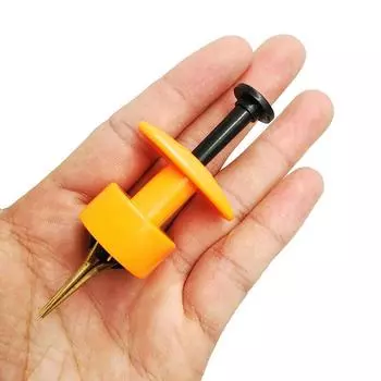 Красный зажим для червей Устройство для связывания насекомых Зажим для приманки из частиц Красный зажим для кормления червей Зажим для дождевых червей