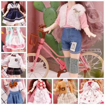 Красочная 1/6 юбка для кукол BJD, 11-дюймовое платье для кукол BJD, 30 см, одежда для кукол BJD, детский подарок DM-5