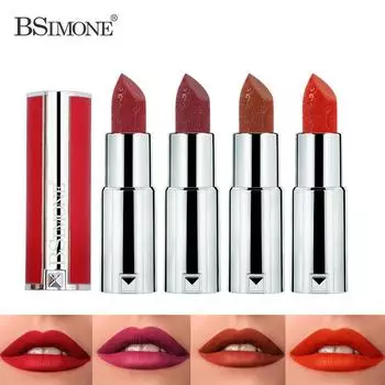 Красочная бархатная помада Sweet Ripple, настоящая увлажняющая и стойкая белая помада для макияжа 3.5g