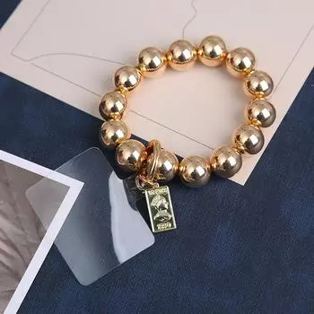 Красочная цепочка из бисера Love для iPhone, браслет против потери, чехол для мобильного телефона Samsung, ремешок для запястья, брелок для ключей в машину, милый телефонный шарм