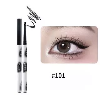 Красочная гелевая ручка для подводки глаз, водостойкая, устойчивая к поту, не размазывающаяся, сохраняющая цвет и стойкая, ультратонкая подводка для глаз для начинающих.