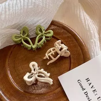 Красочная голова принцессы, мини-заколка с бантиком, металлические аксессуары для волос, ломкая челка, зажим для волос, головной убор кофейный