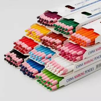 Красочная невидимая кисть Sharpless, 12 шт., коробочный набор, кожаная специальная невидимая ручка для рисования линий, меловая ручка