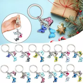 Красочная подвеска-бабочка, модная минималистичная подвеска для украшения дома