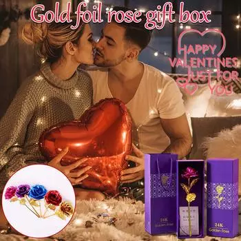 Красочная роза для девочек синий