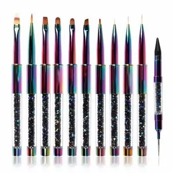 Красочная ручка для рисования ногтей. Легко создавайте потрясающие дизайны ногтей. Многофункциональная ручка для ногтей. Красота. K