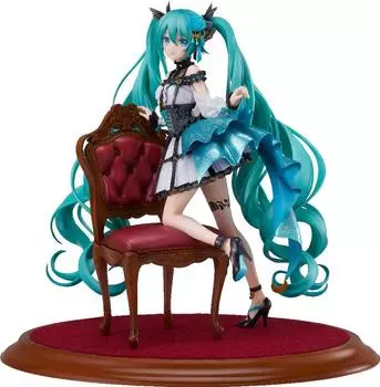 Красочная сцена проекта Sekai! подвиг. Хацунэ Мику Hatsune Miku Rose Cage Ver. Пластиковая покрашенная готовая фигурка в масштабе 1/7 зелёный