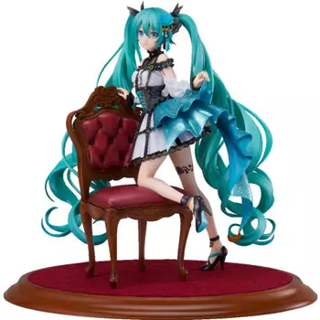 Красочная сцена проекта Sekai! подвиг. Хацунэ Мику Hatsune Miku Rose Cage Ver. Пластиковая покрашенная готовая фигурка в масштабе 1/7
