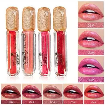 Красочная жидкая помада, матовая помада в жемчужную полоску, нелипкая чашка, глазурь для губ, блеск для губ