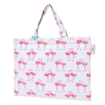 КРАСОЧНАЯ КОНФЕТНАЯ СТИЛЬНАЯ УРОК LAURA ASHLEY Сумка для уроков для девочек Стеганая сумка для походов в детский сад Детская учебная сумка Красивый фламинго N0248700