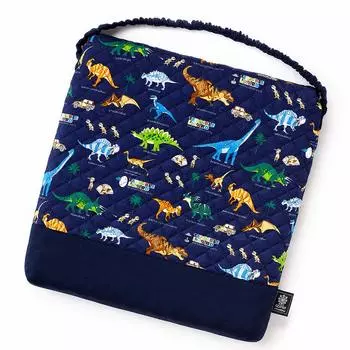 КРАСОЧНАЯ ПОДУШКА Zabuton ДЛЯ СТУЛОВ В СТИЛЕ КОНФЕТ Стильная стеганая подушка Zabuton с изображением динозавра N3869700 для мальчиков Откройте для себя! Исследовать! (военно-морской флот)