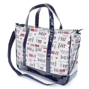 КРАСОЧНАЯ сумка для уроков в стиле CANDY STYLE с застежкой-молнией для мальчиков, ламинированная молния, прочное виниловое покрытие, регулируемая длина, London March N3013900