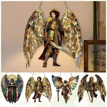 Красочное художественное украшениеЗначительное и изящное украшение, которое улучшит атмосферу в любой комнатеАкриловое украшение, элегантный религиозный подарок One Size