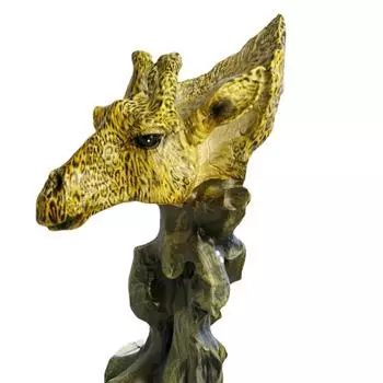 Красочное украшение в виде оленя для гостиной, спальни, современный творческий домашний декор из смолы, животное, голова большого оленя, украшение для офиса