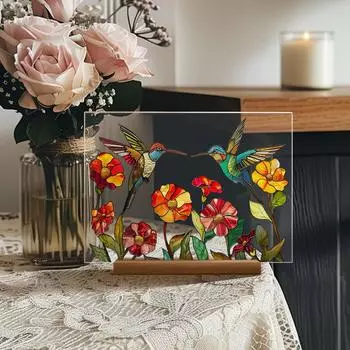 Красочные акриловые украшения настольные акриловые акценты декор для настольного декора