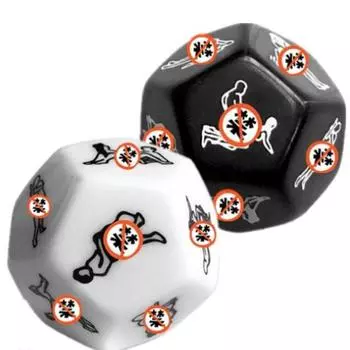 Красочные эротические кубики-призраки для пар – Игрушки для взрослого флирта