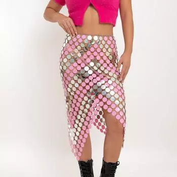 Красочные блестки с кисточками, юбка-цепочка, платье для ночного клуба, ювелирные изделия с цепочкой для тела