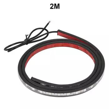 Красочные гибкие светодиодные ленты водонепроницаемые супер яркие 24 В атмосферные лампы для крыши грузовика 1-2,4 м 1m-7 colors
