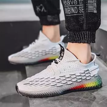 Красочные кроссовки, камуфляжная мужская обувь, модная стильная обувь для мужчин, Zapatillas Hombre Deportiva 39 зелёный