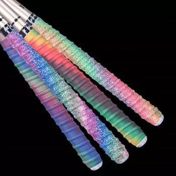 Красочные накладки на бадминтон, лента для защиты удилища, ремень для удилища, лента для защиты удилища от пота C