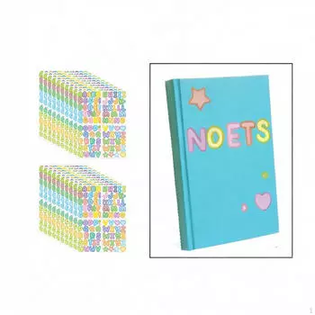 Красочные наклейки с алфавитом 20 листов многофункциональные буквы многоцветные буквы для