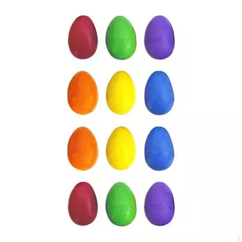 Красочные наполняемые пасхальные яйца с петлей для угощений 24Pcs