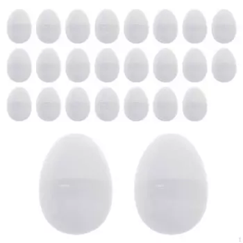 Красочные пасхальные яйца, заполняемые украшения, креативный весенний декор, набор для самостоятельного изготовления 25pcs