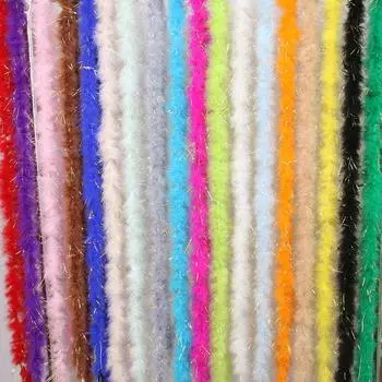 Красочные перья, бархат, золото, шелк, Турция, верхняя одежда, рождественский подарок, букет, упаковка, украшение ручной работы белый